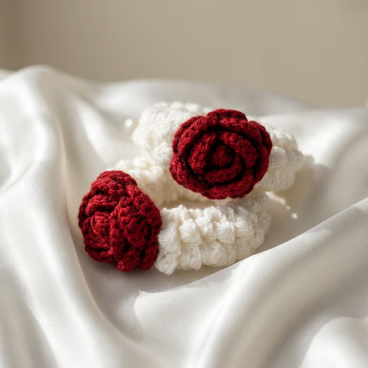 Handmade Crochet Floral Gajra
